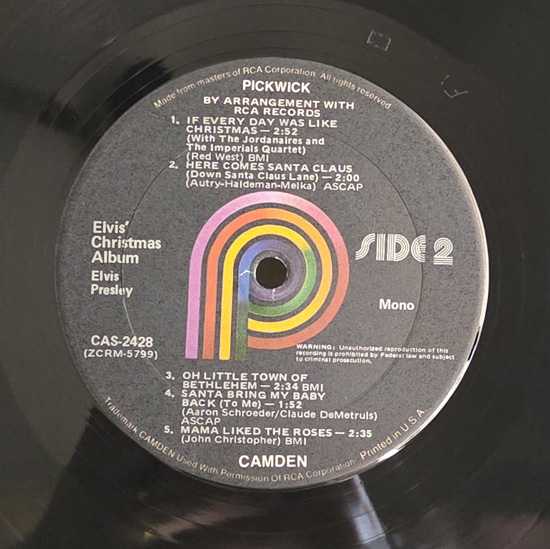 Lado B - Elvis Christmas Album
