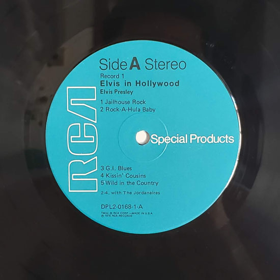 Lado A - Elvis in Hollywood