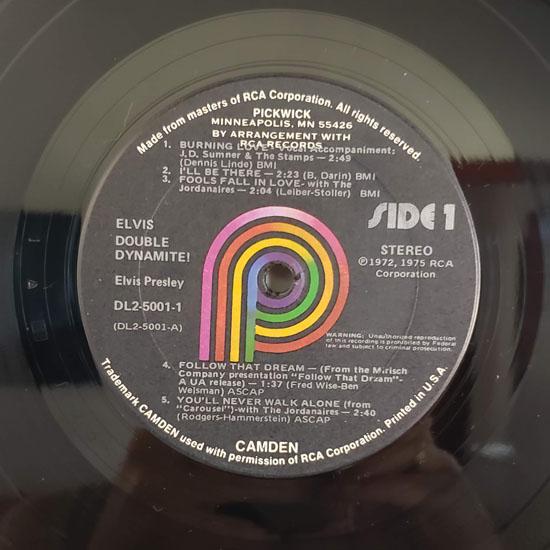 Lado A - Double Dynamite