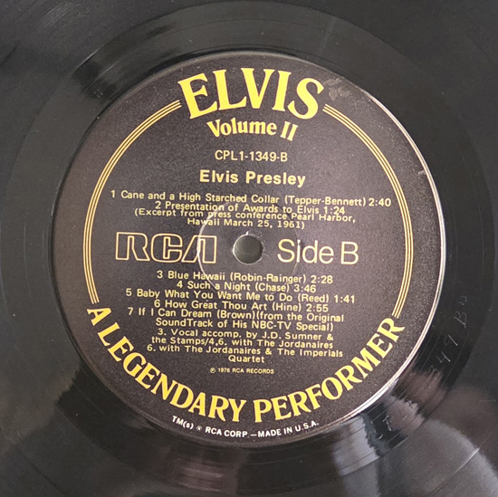 Lado B - A Legendary Performer Vol 2