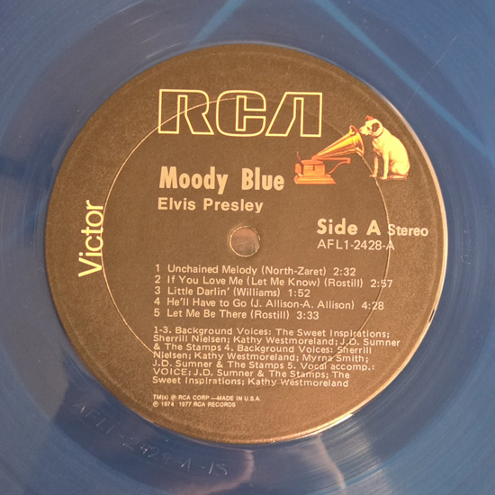 Lado A - Moody Blue