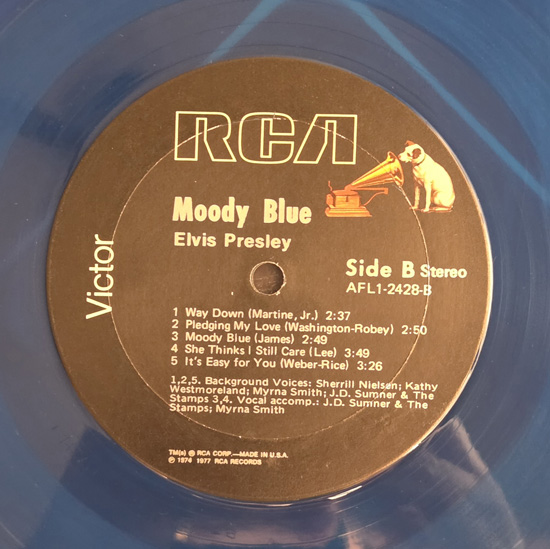 Lado B - Moody Blue