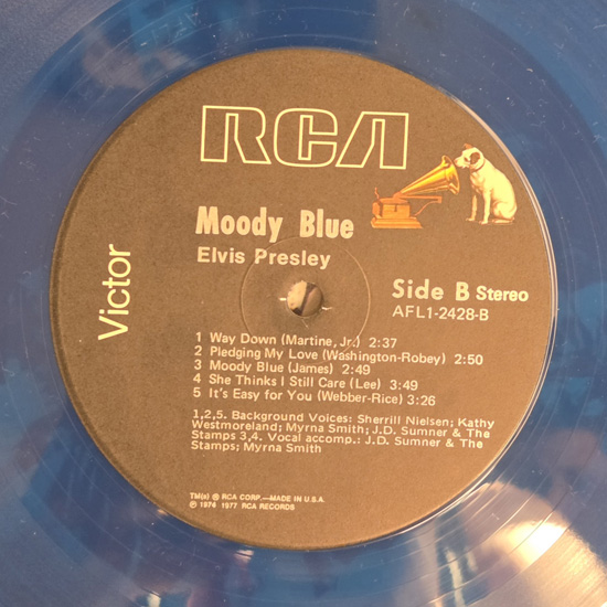 Lado B - Moody Blue