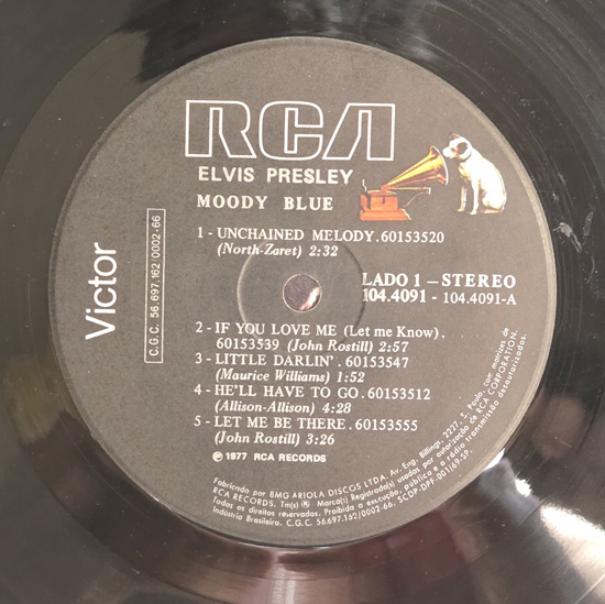 Lado A - Moody Blue