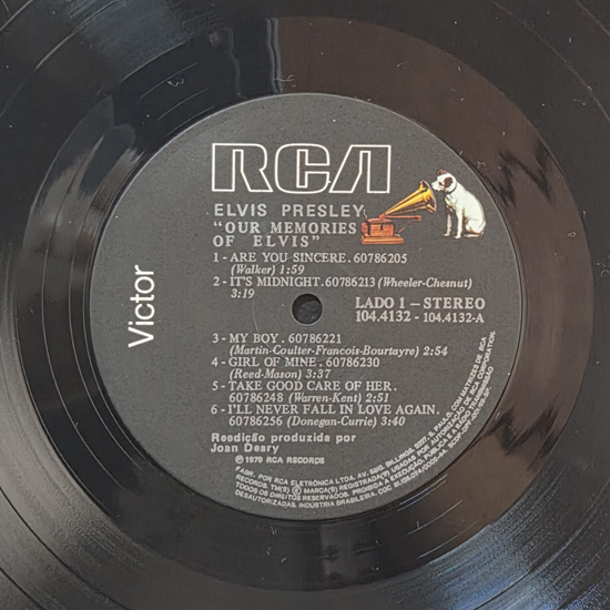 Lado A - Our Memories of Elvis