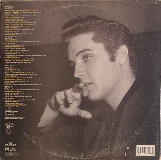 Contra Capa - The Best of Elvis Vol 2