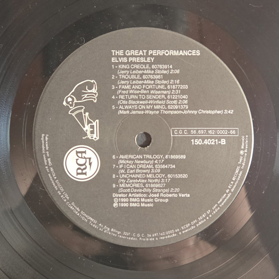 Lado B - The Great Performances