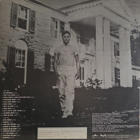 Contra Capa - The Great Performances