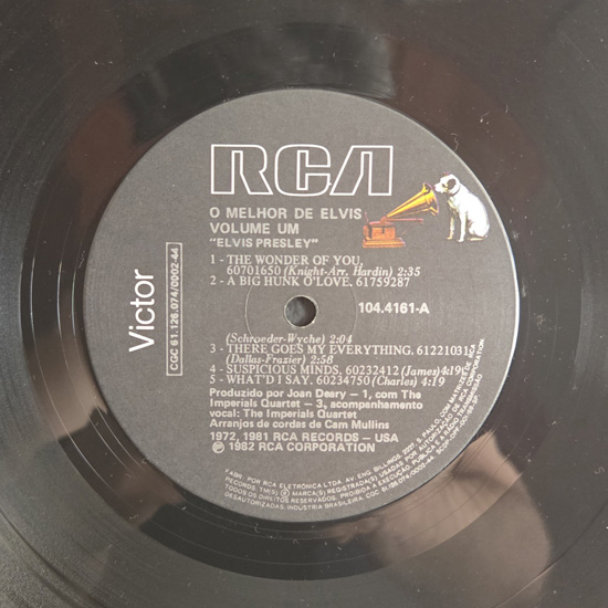 Lado A - O Melhor de Elvis - Vol 1