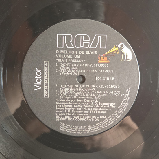 Lado B - O Melhor de Elvis - Vol 1