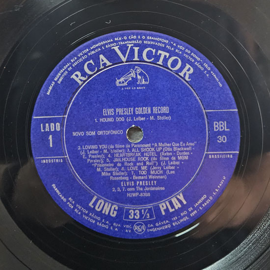 Lado A - Elvis Golden Records