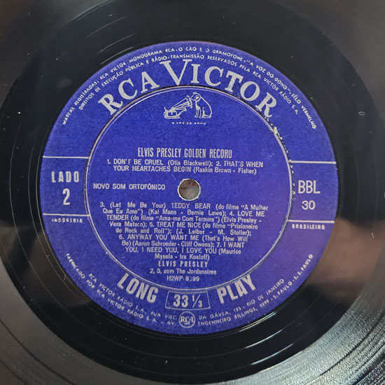 Lado B - Elvis Golden Records