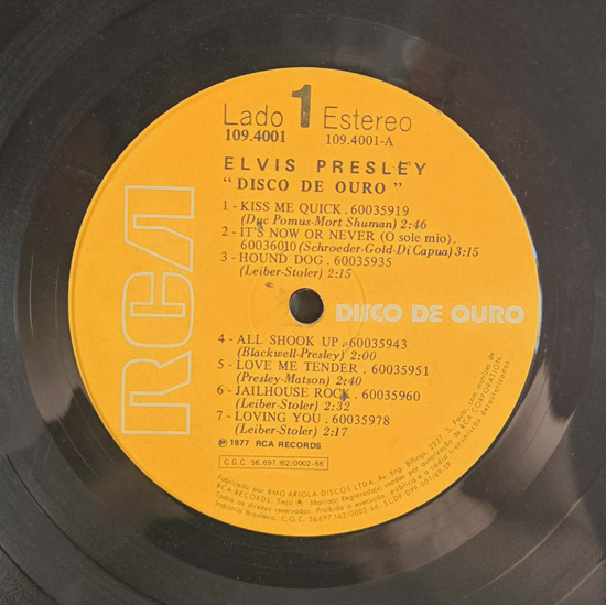 Lado A - Disco de Ouro