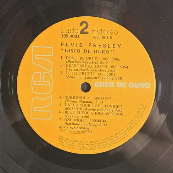 Lado B - Disco de Ouro
