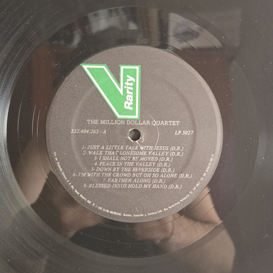 Lado A - Million Dollar Quartet