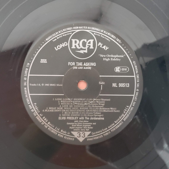 Lado A - For The Asking - The Lost Album