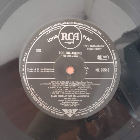 Lado B - For The Asking - The Lost Album