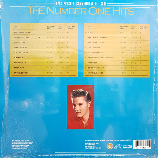 Contra Capa - The Number One Hits