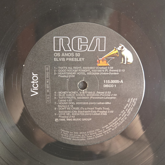 Lado A - Box Elvis Presley