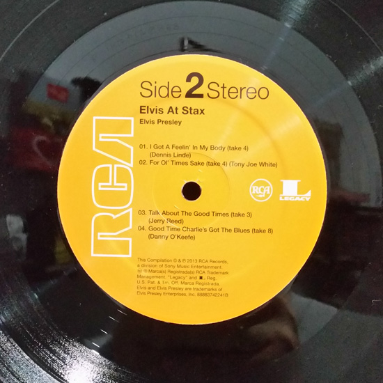 Lado B - Elvis At Stax