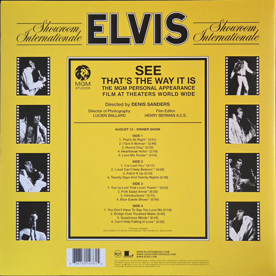 Contra Capa - Showroom Internationale