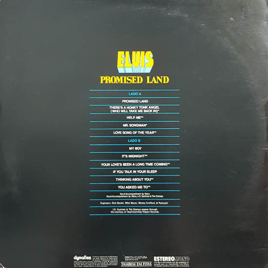 Contra Capa - Promised Land