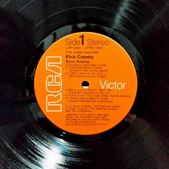 Lado A - Elvis Country