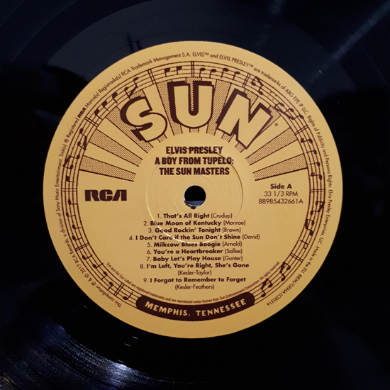 Lado A - A Boy From Tupelo