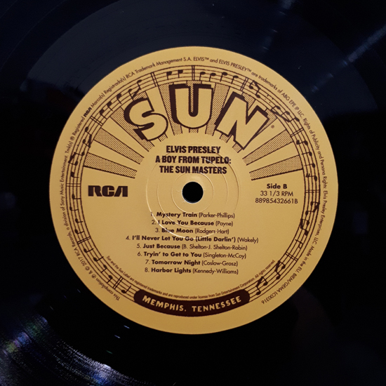 Lado B - A Boy From Tupelo