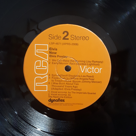 Lado B - Elvis Now