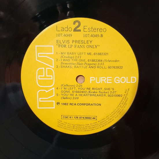 Lado B - For LP Fans Only