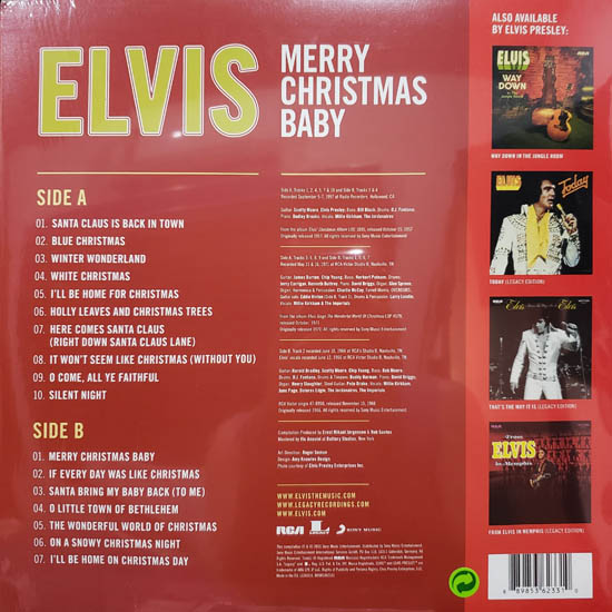 Contra Capa - Merry Christmas Baby