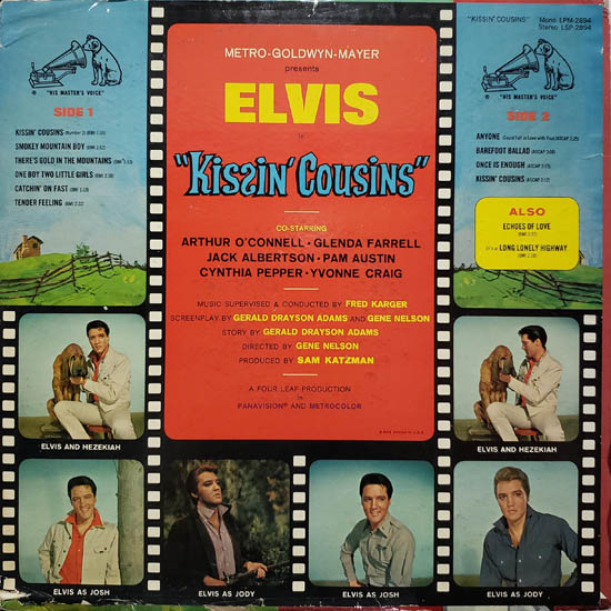 Contra Capa - Kissin' Cousins