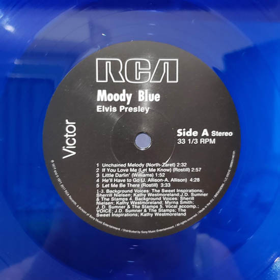 Lado A - Moody Blue 40th Anniversary