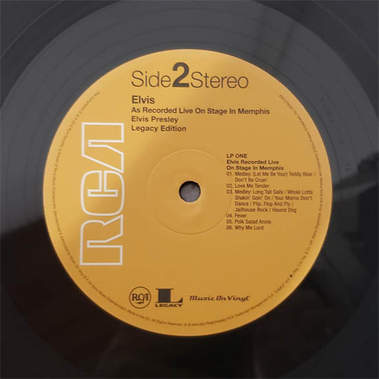 Lado B - Recorded Live On Stage In Memphis