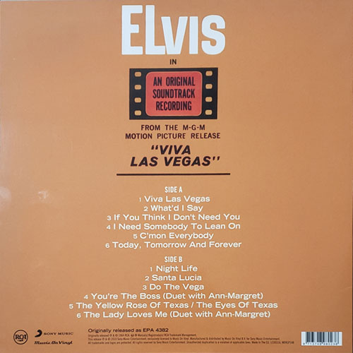 Contra Capa - Viva las Vegas