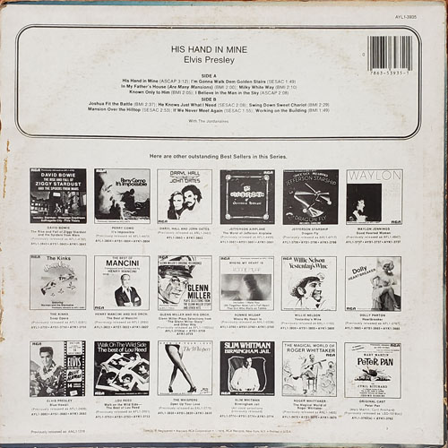 Contra Capa - His Hand In Mine