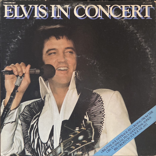 Capa - Elvis In Concert