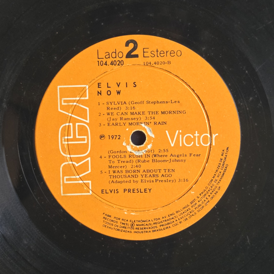 Lado B - Elvis Now