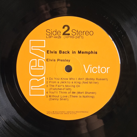 Lado B - Back in Memphis