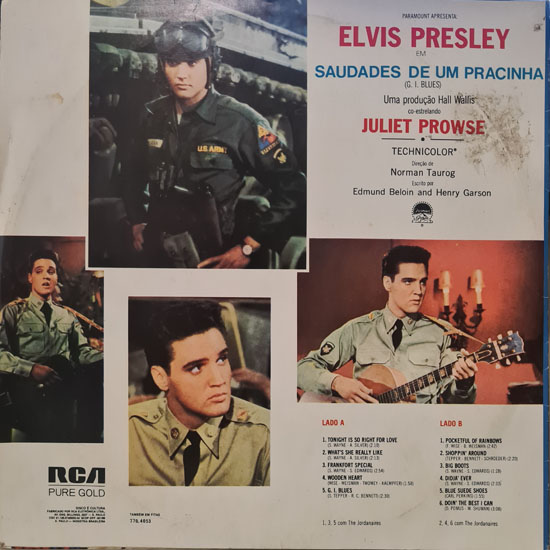 Contra Capa - Saudades de um Pracinha