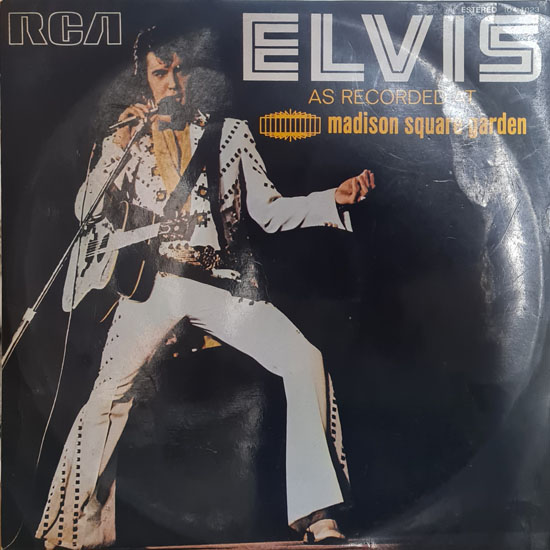Capa - Elvis as Recorded at Madison Square Garden