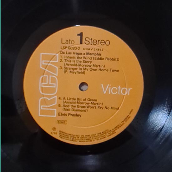 Lado A - Da Las Vegas a Memphis