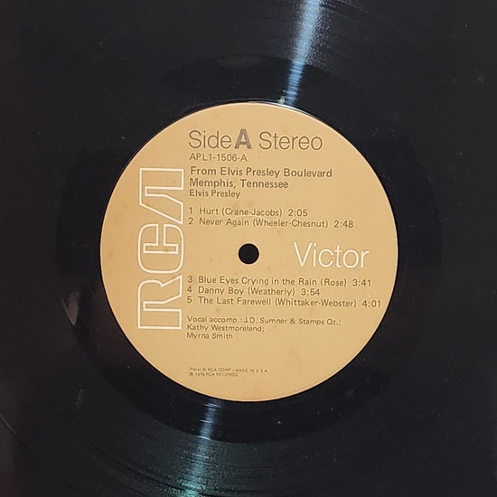 Lado A - From Elvis Presley Boulevard