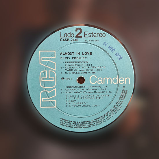 Lado B - Almost in Love