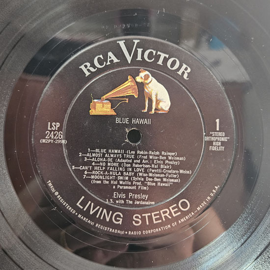 Lado A - Blue Hawaii