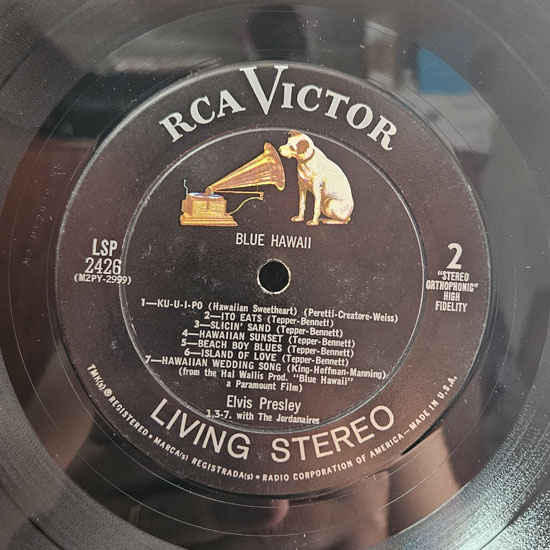 Lado B - Blue Hawaii