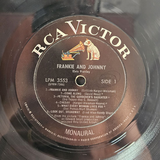 Lado A - Frankie And Johnny