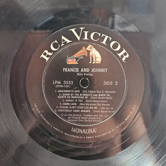 Lado B - Frankie And Johnny