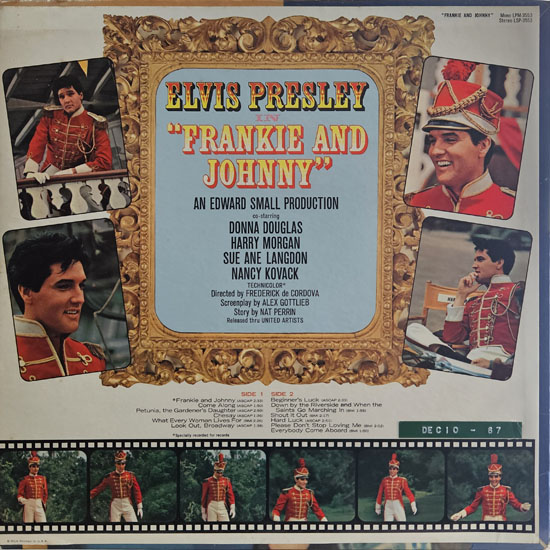 Contra Capa - Frankie And Johnny